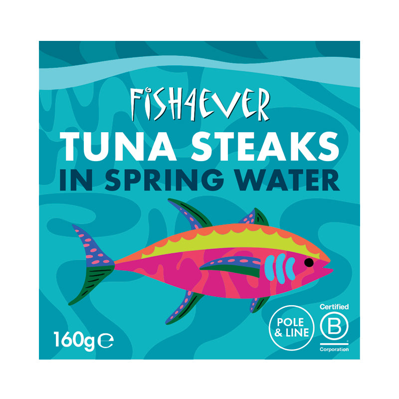 Skipjack Tuna Steaks in water